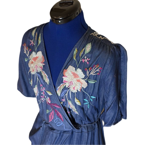 NICO WRAP DRESS JOHNNY WAS - Picture 3 of 7